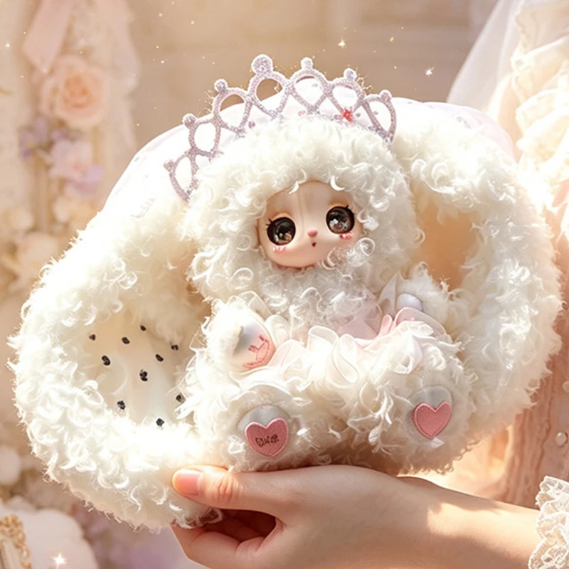 Liila Star Crown Bunny Princess Blindbox Liila 200% Vinyl Plush Blind Box Rabbit Anime Doll Surprise Bag Home Decor Mystery Box