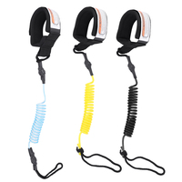 Board Coiled Board Leash Stand Up Paddle Board 5mm Coiled Spring Leg Foot Rope Surfing Leash for Surfboard Surfboard Leash