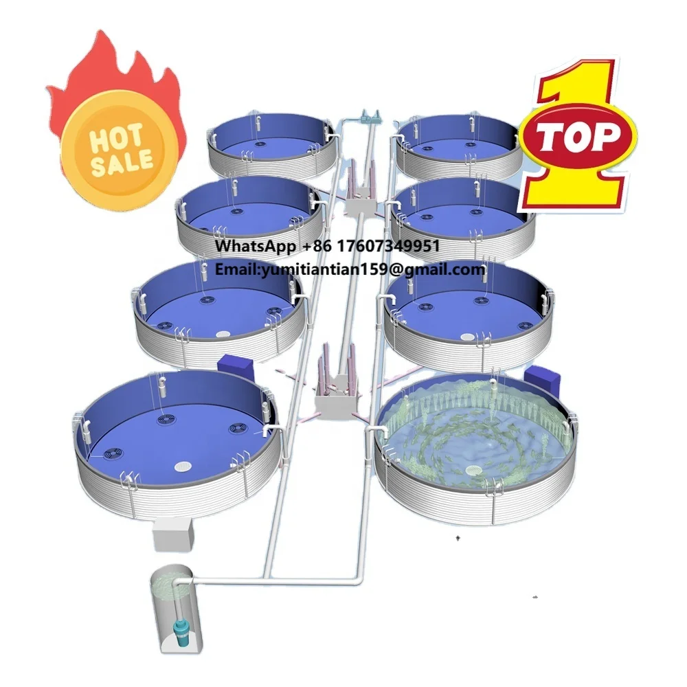 China Hot Sale Upgrade Factory Direct Sales Popular High Density Water Aquaculture System for Breeding Tilapia Catfish