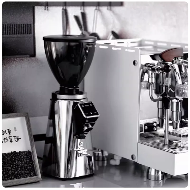 Electric Coffee Grinder 64mm Flat Burr