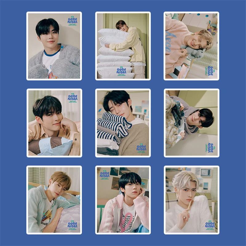 Imagem -03 - Zerobaseone-boa Noite Álbum Foto Adesivos Cabeça de Apoio do Ventilador Adesivos Zhang Hao Kpop Pvc Novidades Boy Band Zerobaseone 2024 95 Pcs