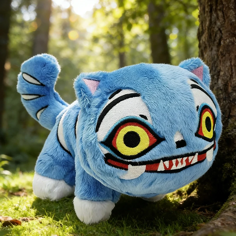 `18CM KPOP Demon Hunters Peluche &^% Gioco di caccia alla strega/Stesso peluche tigre | |   Regali di compleanno per piccoli regali per bambole ^ per bambini