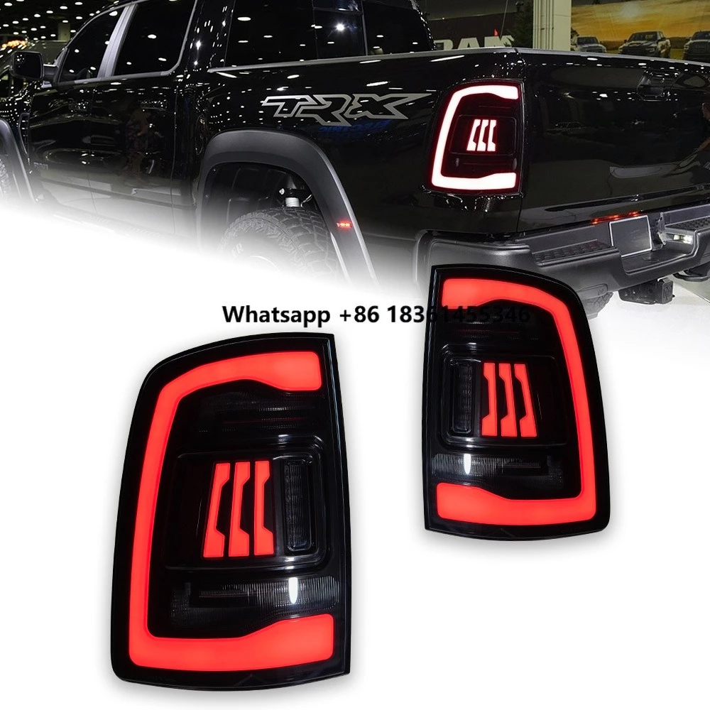 

Car Styling Tail Lamp for Tail Lights 2009-2018 Ram1500 2500 LED Tail Light DRL Signal Brake Reverse auto Accessories