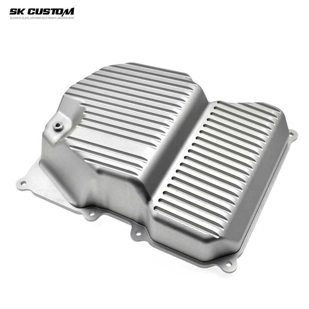 SK CUSTOM auto parts forged aluminum alloy CNC transmission oil pan for BMW MINI Cooper ALL4 One JCW R55 R56 R57 R58 R59 R60 R61