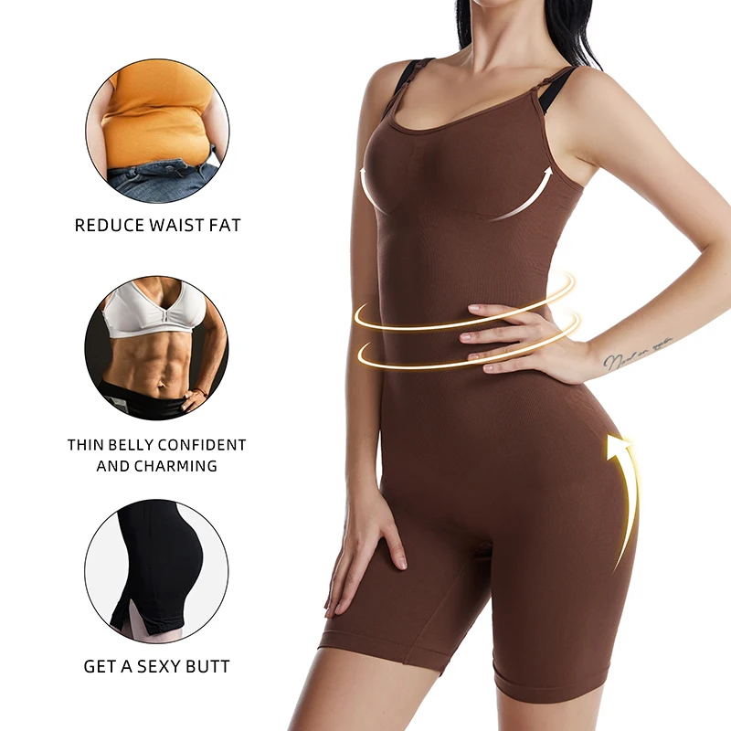 Body moldeador de cuerpo completo para mujer, ropa moldeadora de barriga, envoltura adelgazante, elevador de glúteos, realce de muslos, corsé moldeador de Abdomen