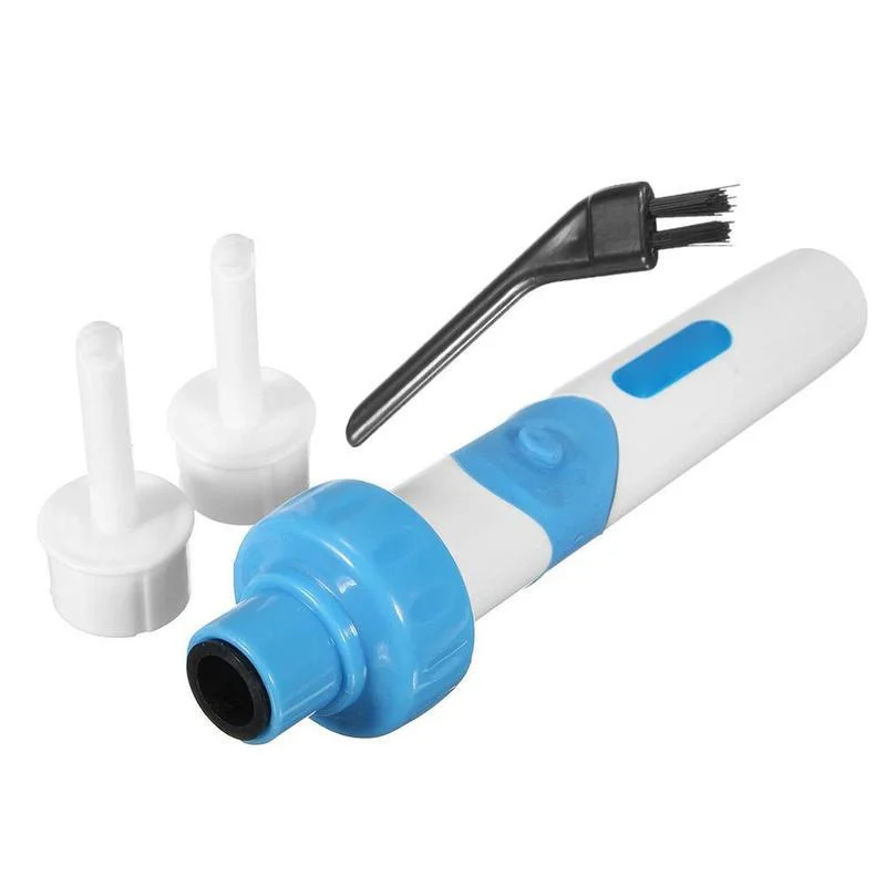1 Set Electric Ear Wax Remover, Automatic Vacuum Ear Cleaner Tool Set, Safe & Gentle Earwax Removal Kit for Adults & Kids