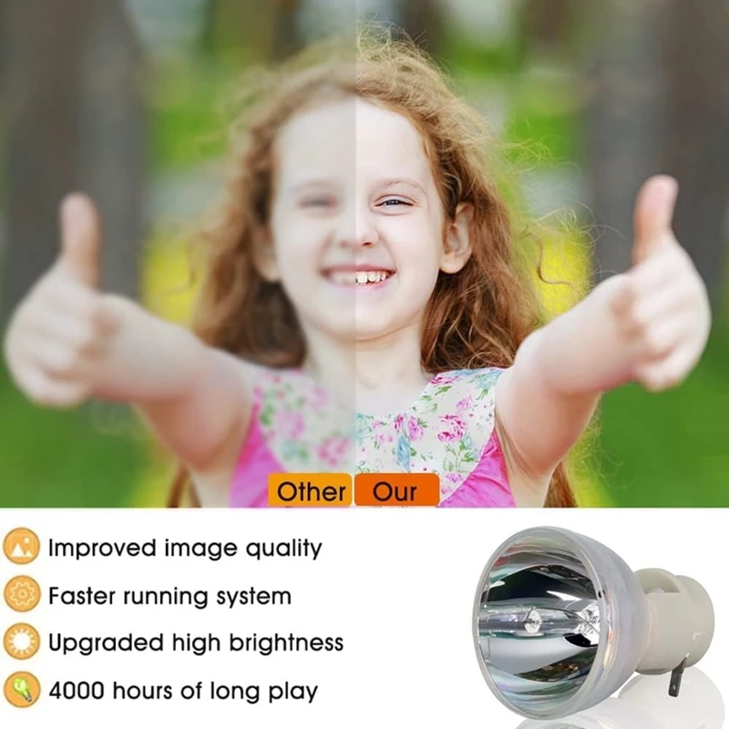 P-VIP190W/0.8 E20.8 โคมไฟโปรเจคเตอร์สําหรับ OSRAM P-VIP 190W 0.8 E20.8 หลอดโปรเจคเตอร์