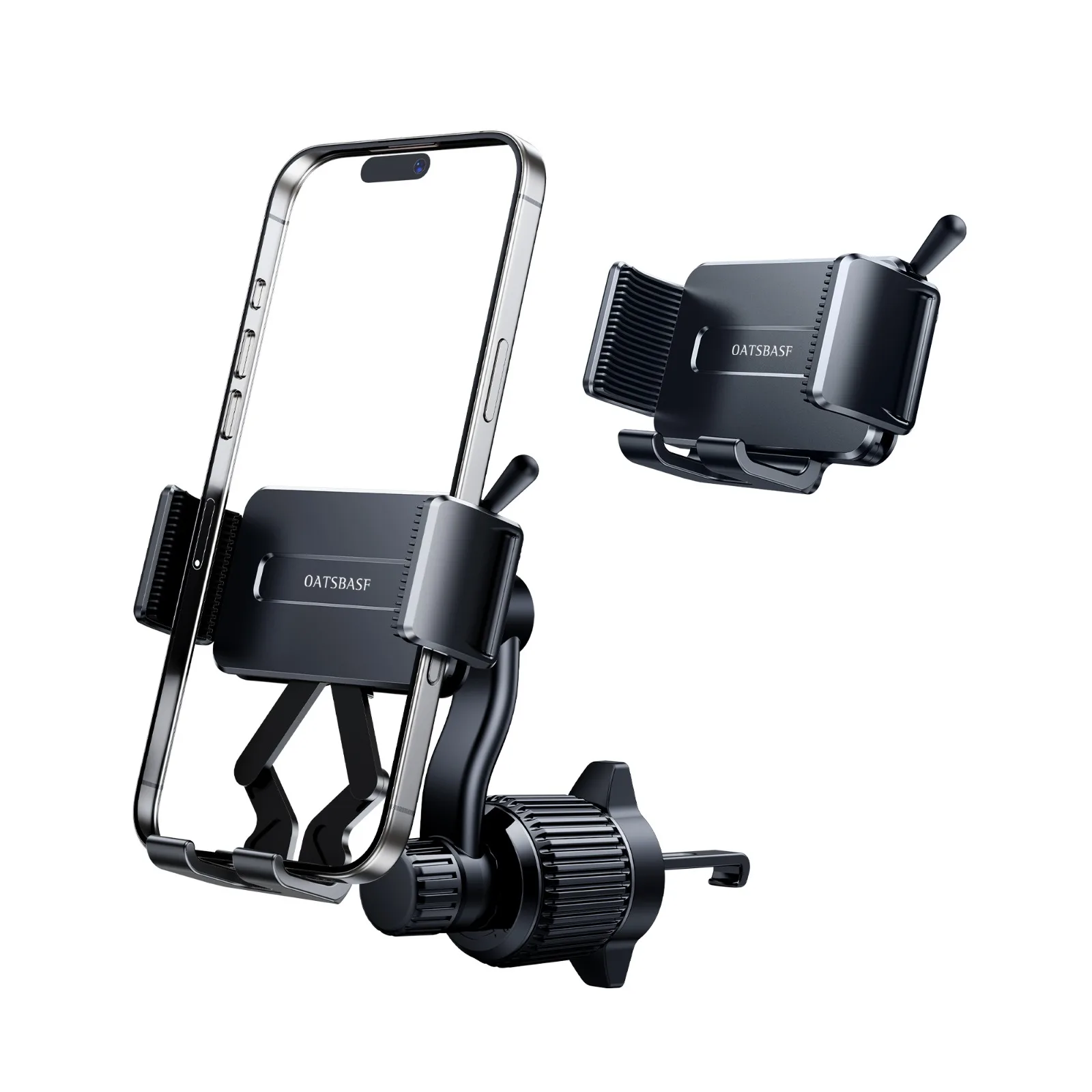 

Oatsbasf Universal Car Phone Mount Extension Arm Air Vent Phone Holder 360° Rotatable Phone Stand Aluminum Alloy Car Bracket