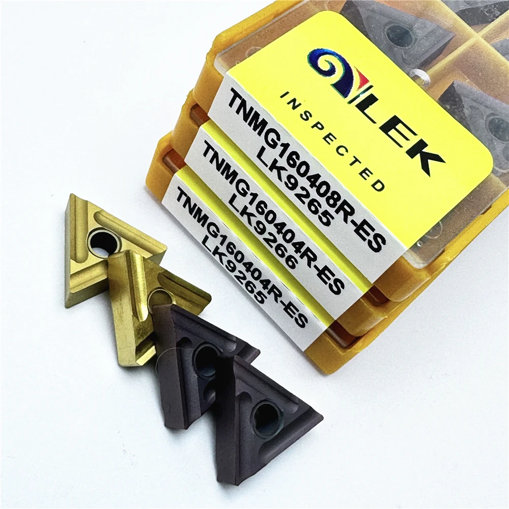 TNMG160404R TNMG160408R LK9265 Carbide Inserts External Turning Tools CNC Lathe Tools Steel Processing Cutting