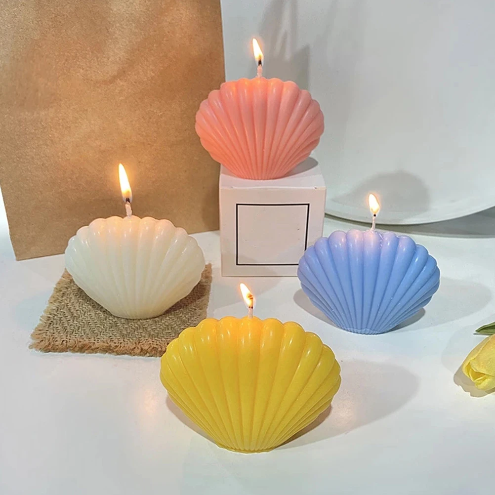 

Aromatherapy Seashell Molds Silicone Handmade Irregular Versatile Wax Soap Resin Crafts Scented Decorations