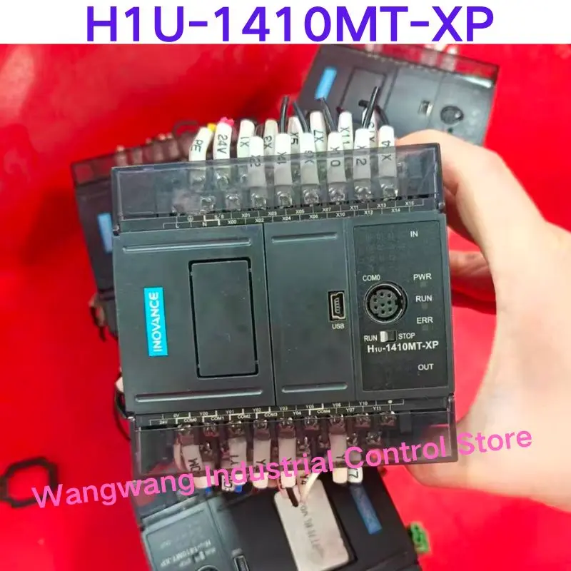 Second-hand test OK , H1U-1410MT-XP programmable  controller