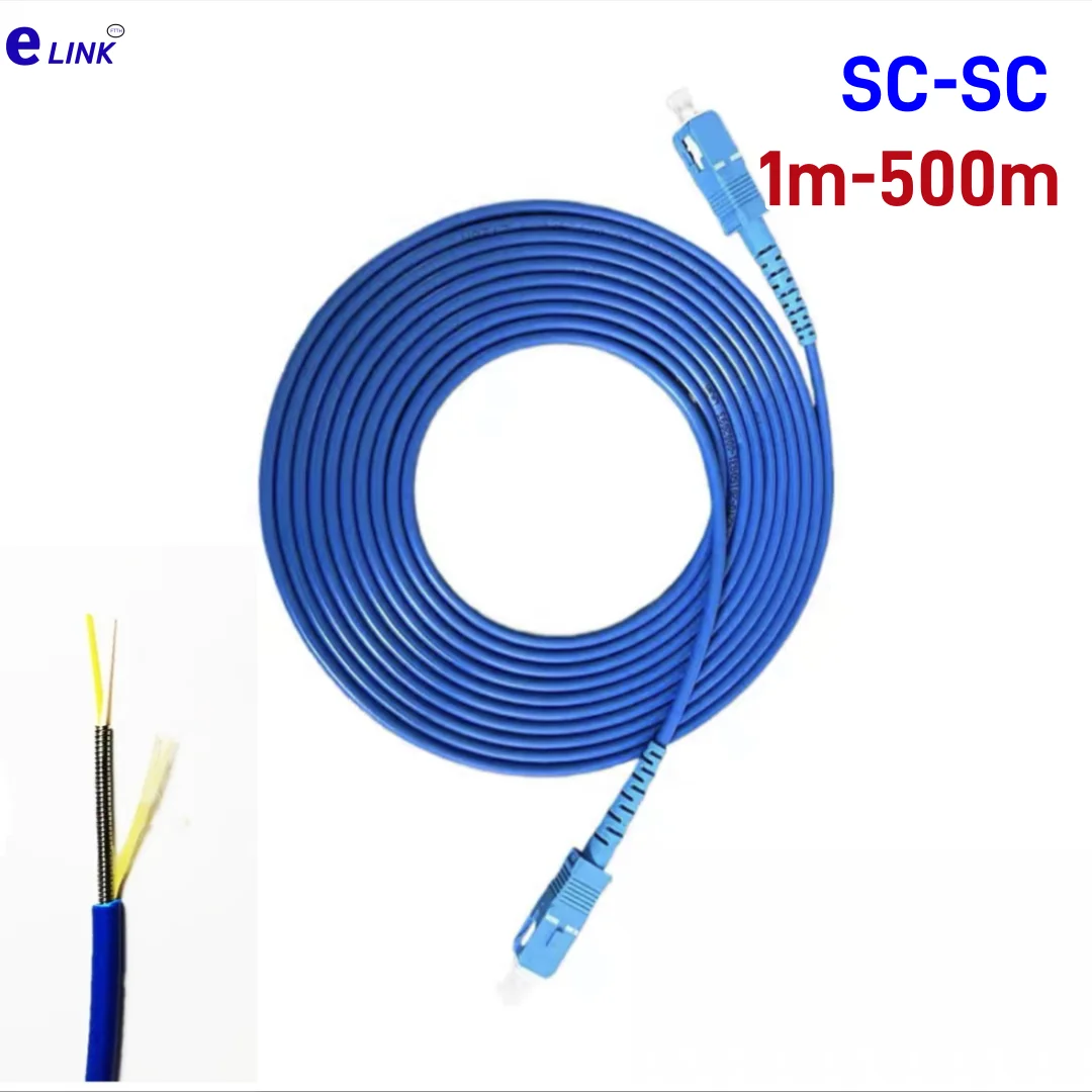

Оптоволоконная перемычка SC-SC 1-500M 1C 100 м 200 м 120 м 50 м 300 м водонепроницаемая SC-SC UPC SM одножильный синий для использования в помещении и на открытом воздухе