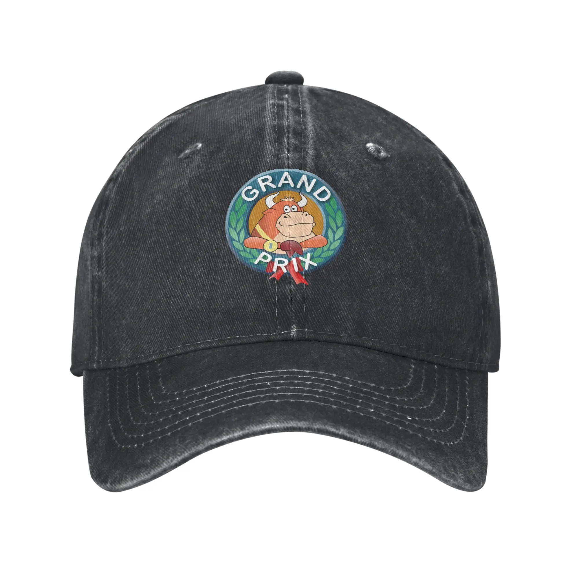 Grand prix logo redise o vector vaquilla Margarita Fashion Baseball Cap  Sportswear Cap Female  Skate Park Cap Female