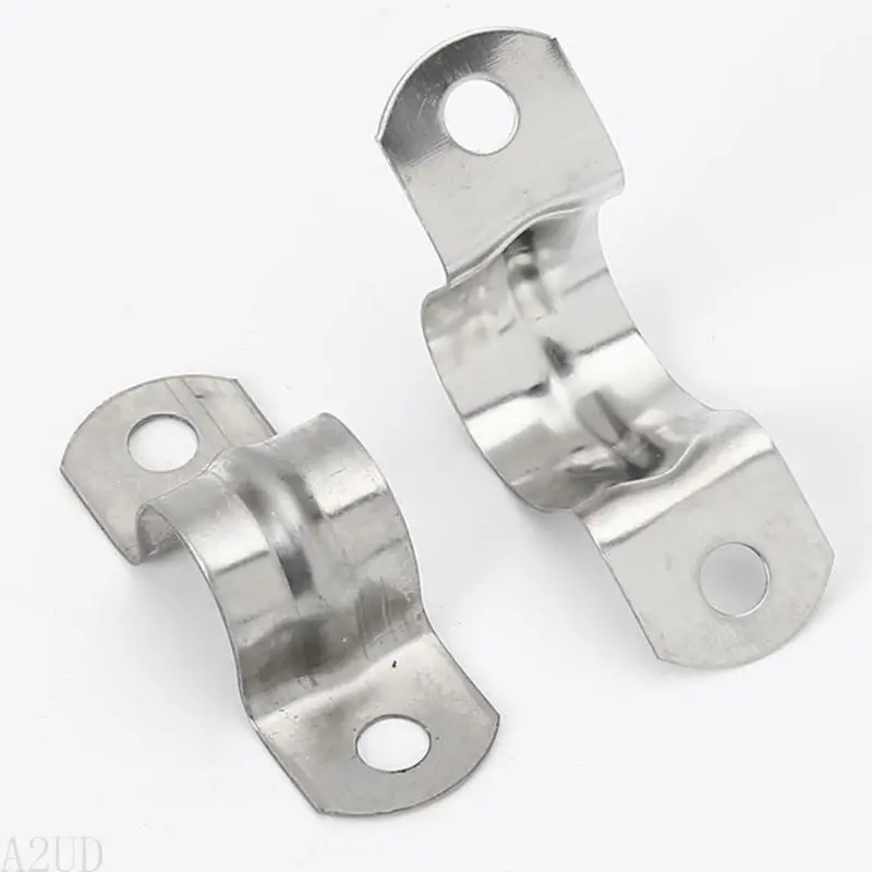 A2UD Metal Selds Tubo Tubo Tubs Gramp com dois orifícios para apoiar o tubo pesado com oxidação superior e resistência à