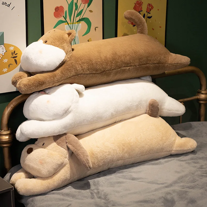 Almohada suave y esponjosa para dormir de lado de perro, cojín de sujeción para las piernas, lindo Conejo, decoración del hogar, regalos de cumpleaños