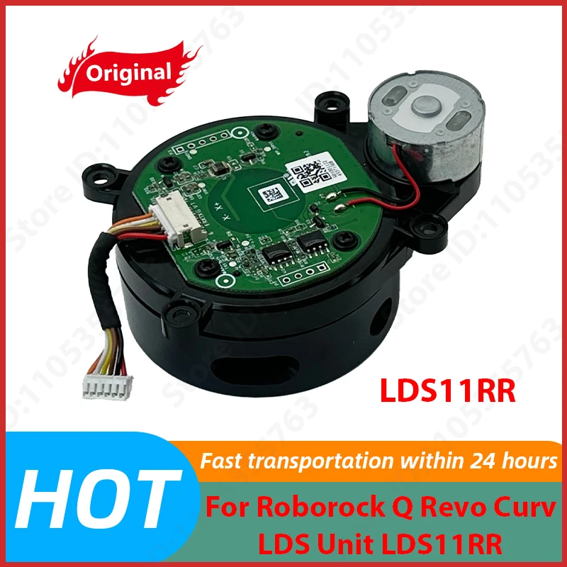 Original Laser-Abstandssensor ﻿   Für Roborock Q Revo Curv LDS Unit LDS11RR Ersatzroboter-Staubsaugerzubehör