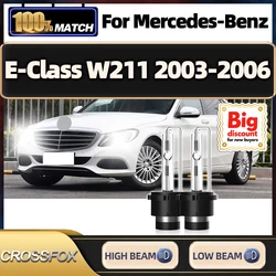2PCS D2S Replacement HID Xenon Bulbs 12v 35w Hid Lamps 6000K White Headlight For Mercedes-Benz E-Class W211 2003 2004 2005 2006