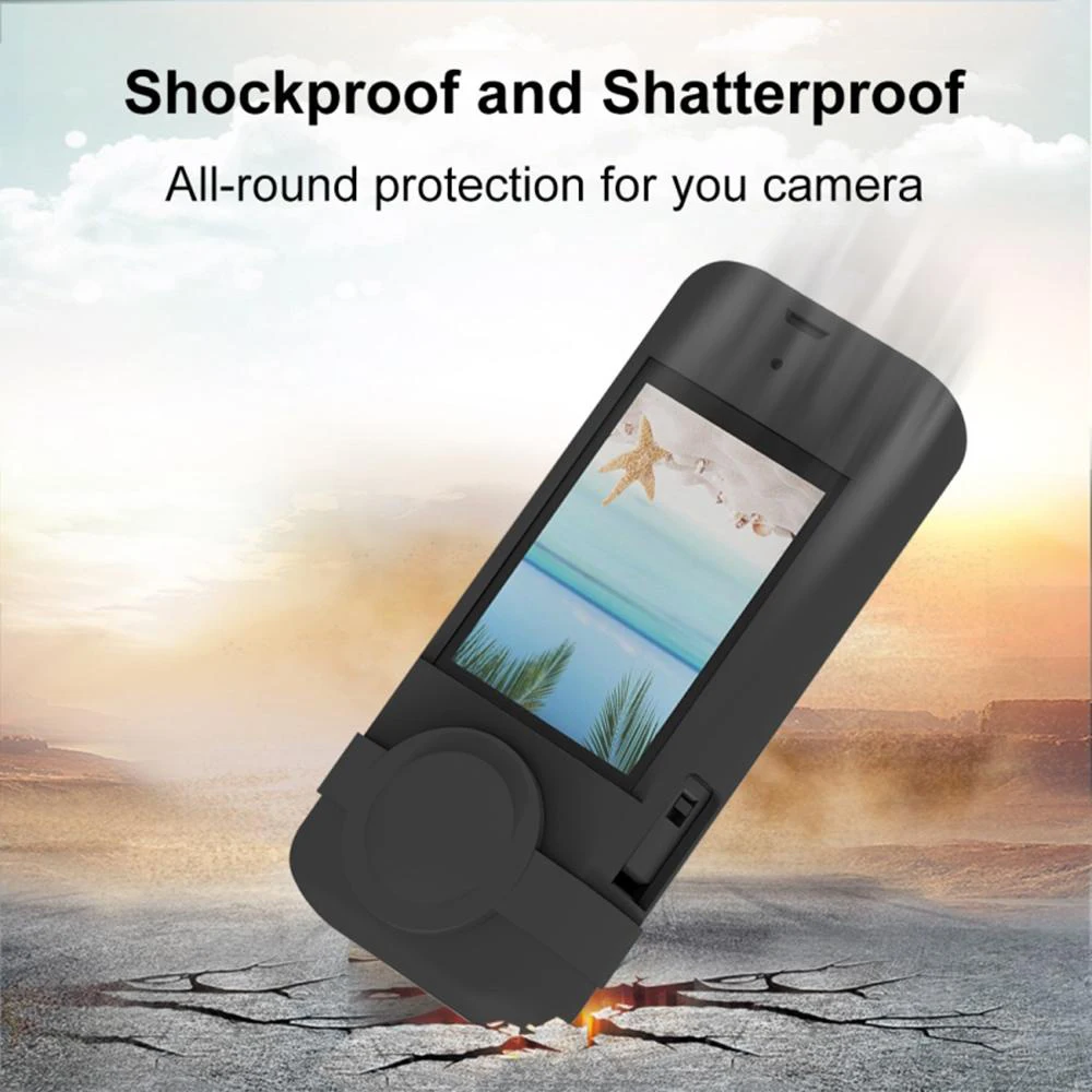 Silicone Cover Case Fit for Insta360 X3 Panoramic Action Camera Protector Sleeve Cover for Insta 360 X3 Anti-scratch Accessories