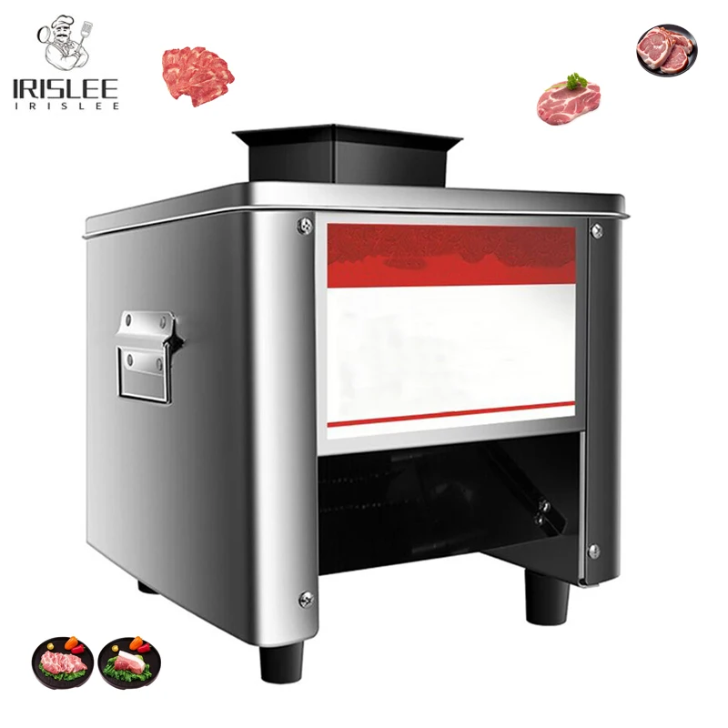 Commercial Electric Meat Slicer High Precision Stainless Steel Blades Automatic Operation Removable Blade Portable Design