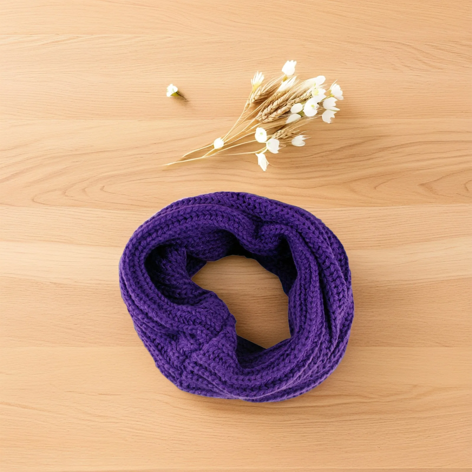 

Thick Loop Neck For Women Neck Knitted Men Scarf Men Woven Scraf Scarf For Women Fashion Lightweight Shawl
