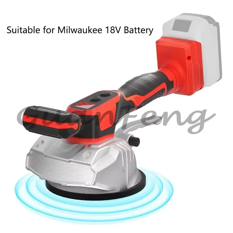 Cordless tile laying machine for tile installation