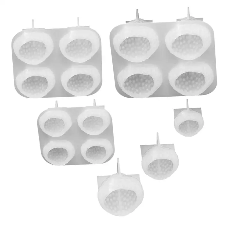 Wiederverwendbare Silikonform in Erdbeerform, 3D-Aromatherapie-Kerzenwachsform, DIY-Kerzen- und Seifenform für alle Könnensstufen – Detail 6