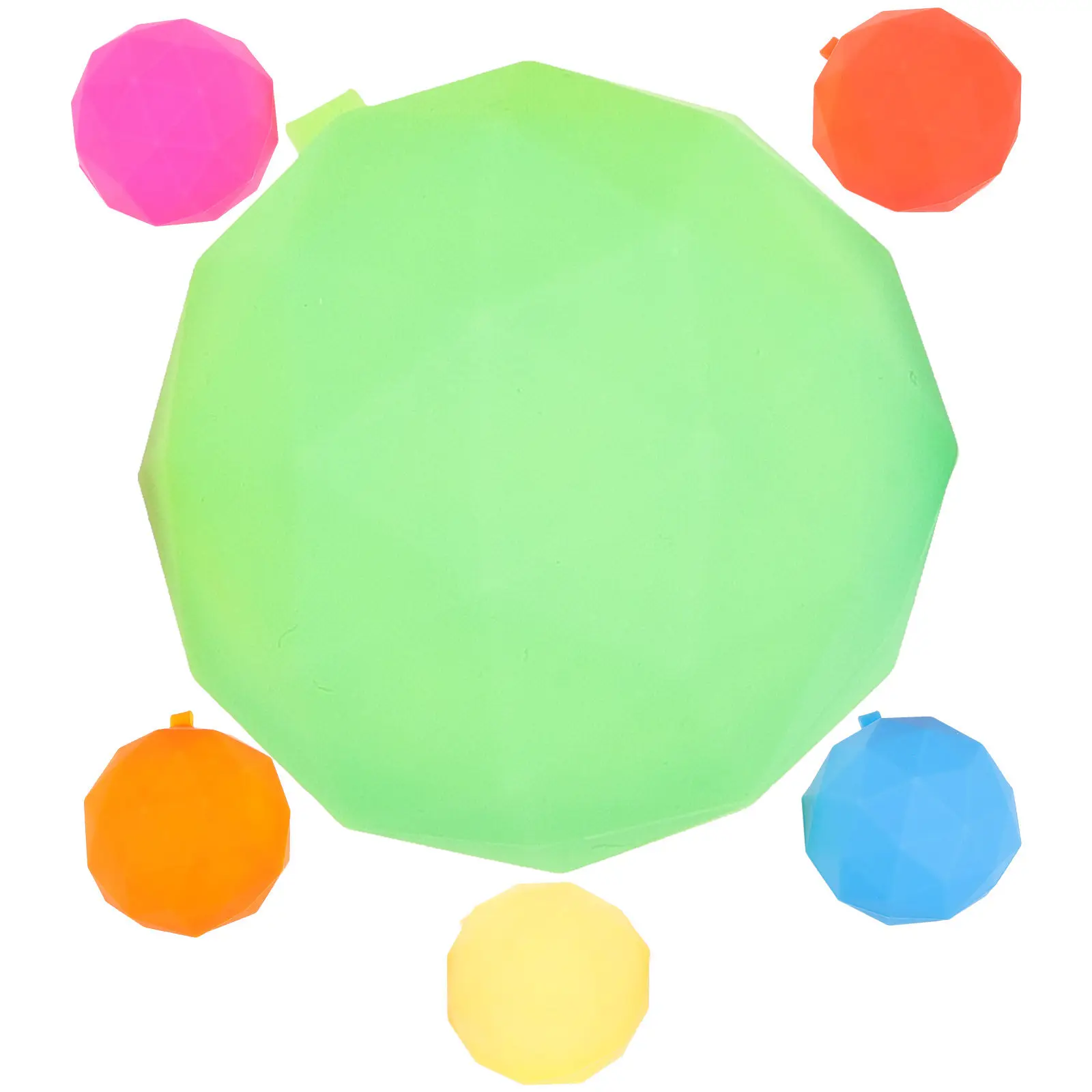 

6 шт. многоразовых силиконовых водных шаров для быстрого наполнения, надувные мячи для бассейна, игрушки для детей