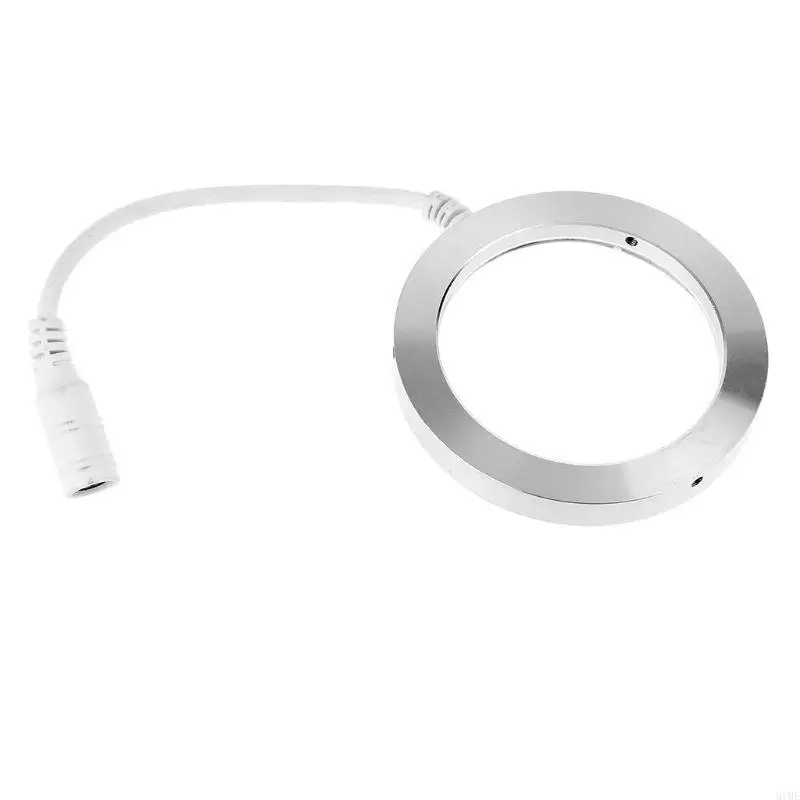 

37ME Upgraded 56 LED Microscope Ring Light Adjustable for Illuminator Lamp for Stereo Zoom Microscopes & Cameras Plastic for