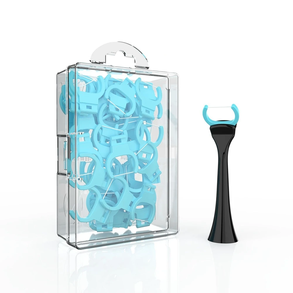 【FAVORITE】Compatible For Sonicare Electric Toothbrush Handle Replacement Flosser Brush Heads, 50Pcs Floss Picks