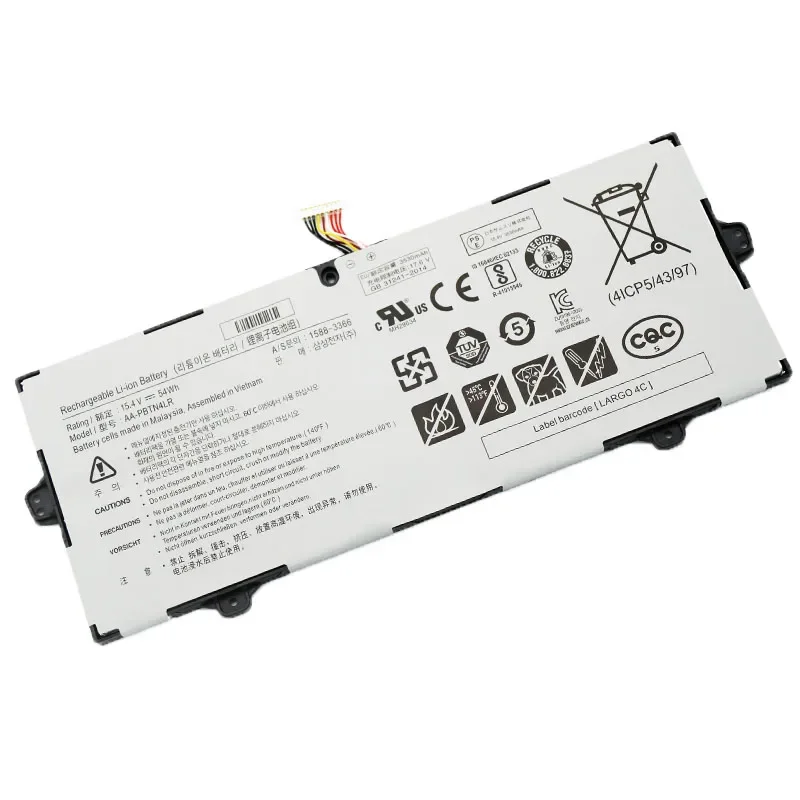 15.4V 54Wh AA-PBTN4LR Laptop Battery For Samsung 940X3M 940X5M 940X5N AA-PBTN4LR-05 BA43-00386A  PBTN4LR