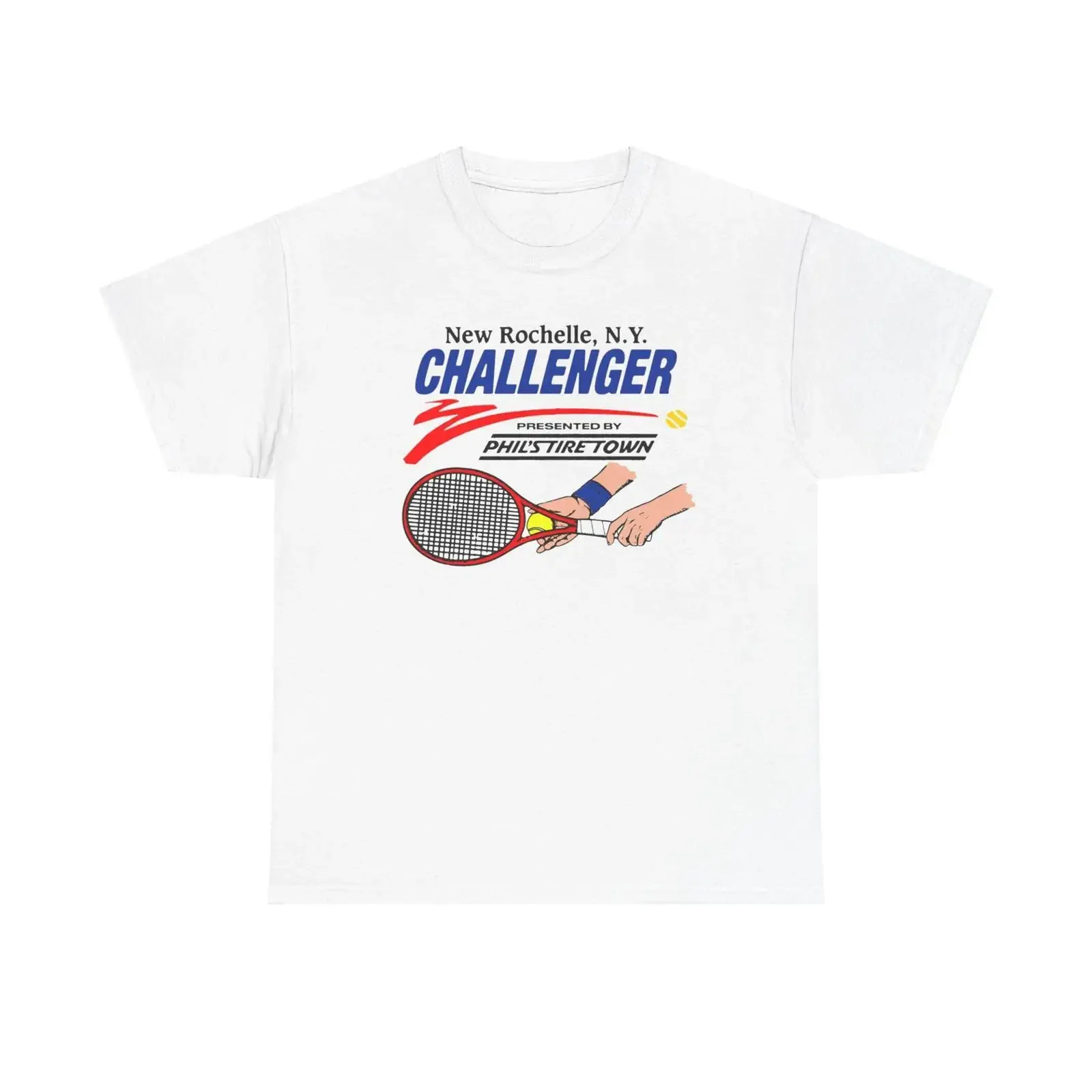 New Rochelle N Y Challenger shirt vintage Washed Soft fashion designer clothes Casual Versatile Slightly Comfortable Unisex