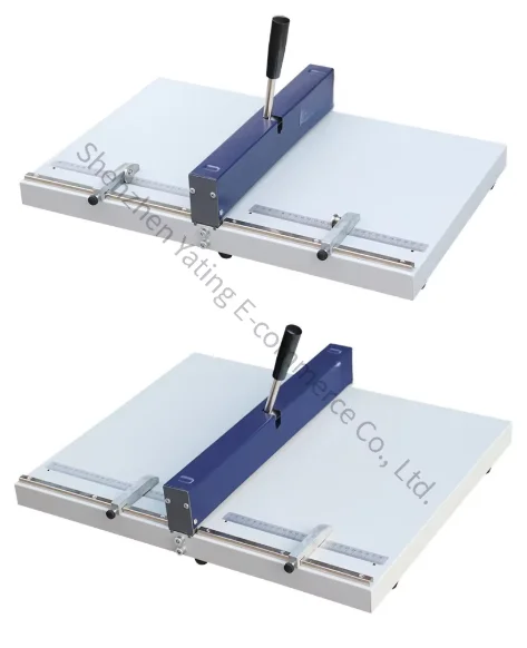 Manual Indentation Machine Thick Paper Folding Machine Tender Binding Cover Indentation Flip Line Spine Line