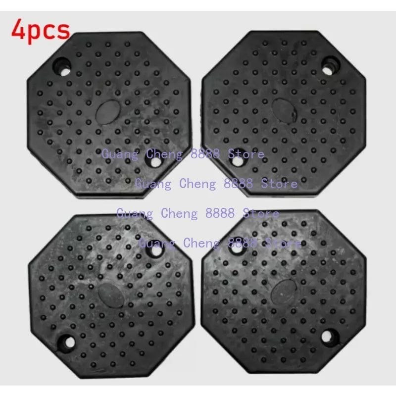 4PCS Octagon Heavy Duty Rubber Arm Pad Car Lift Accessories For 2 Post Lift