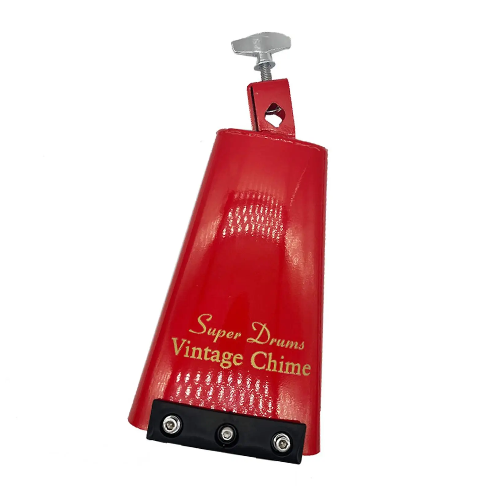 Stainless Steel Cowbell Portable for Celebration Sport Events Football Games