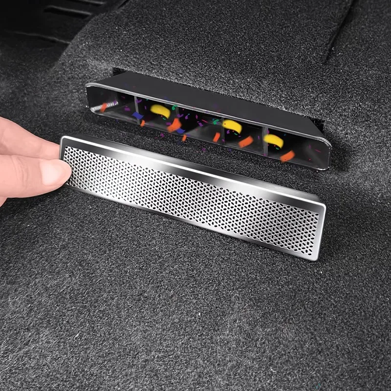 方程式用レオパードタイタン-7-シート下エアベントプロテクターカバーリアベントダストカバーインテリア改造アクセサリー