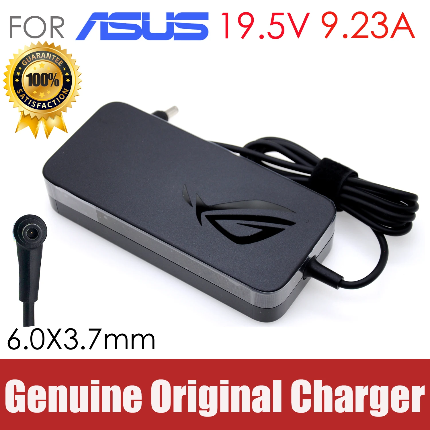 Original 19.5V 9.23A 180W 6.0X3.7mm Laptop AC Adapter Power Charger For Asus ROG 6Plus S5CS G703GL FX86F FX86SM GM501GM