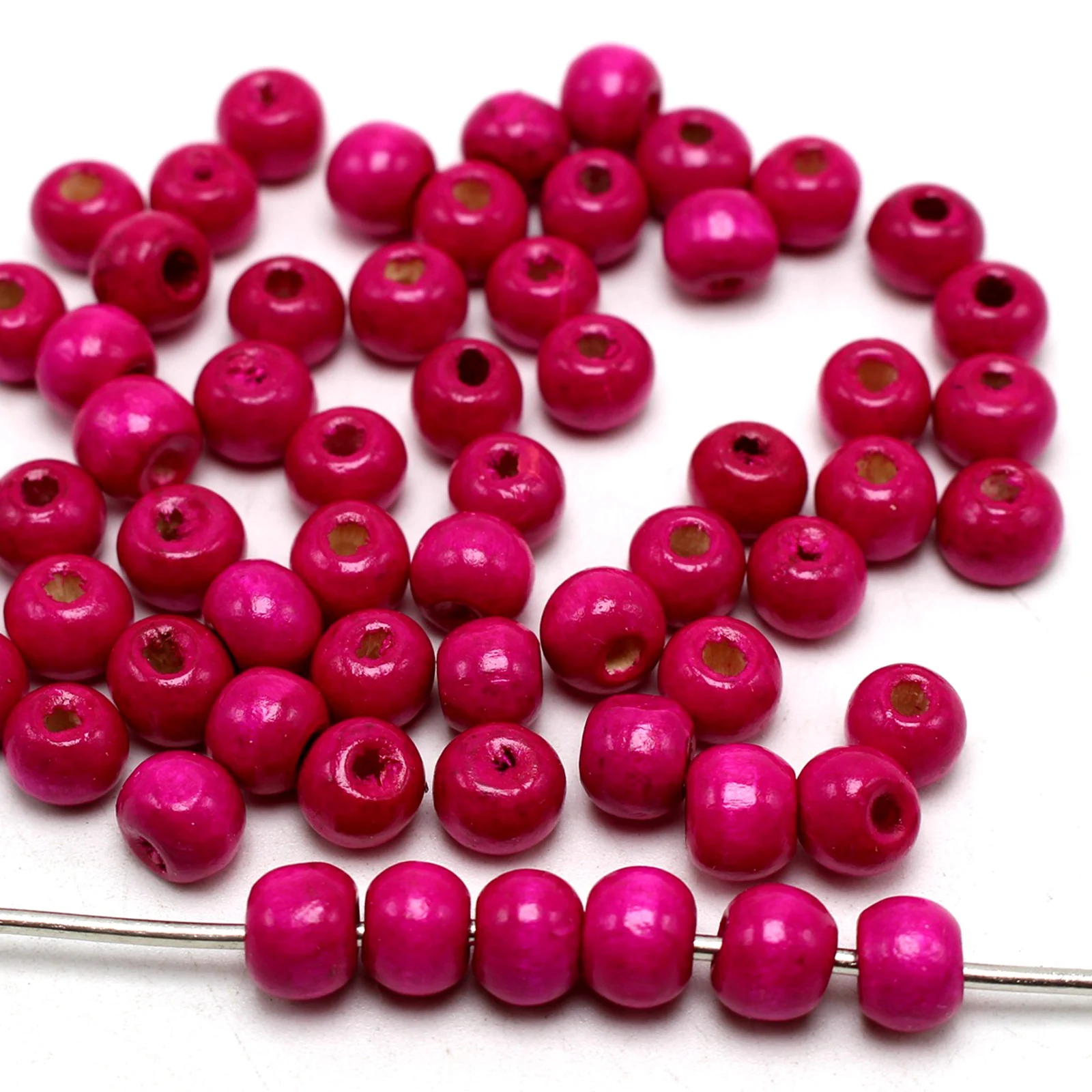 8mm Round Wood Beads~Wooden beads  500pcs