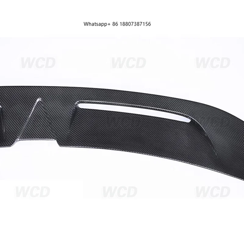 

For 19-21 forPorsche Taycan Carbon Fiber Rear Trunklid Spoiler