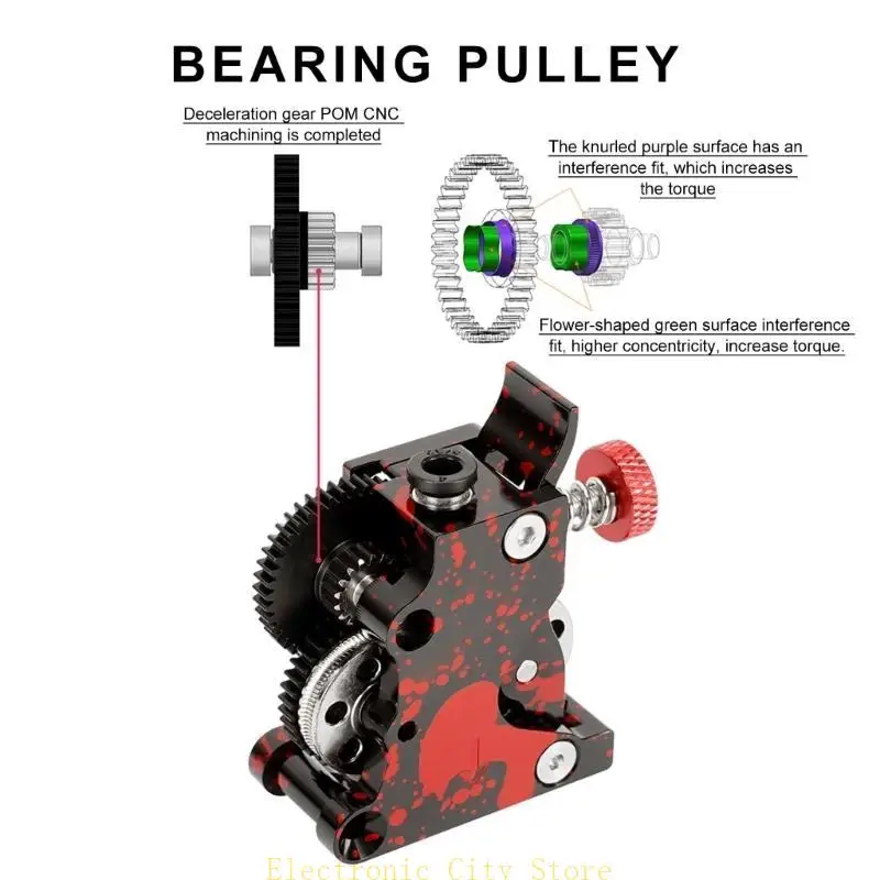 

Утвержденная сталь HGX Lite Extruder Extruder Extruder для CR10/CR10S HU8D