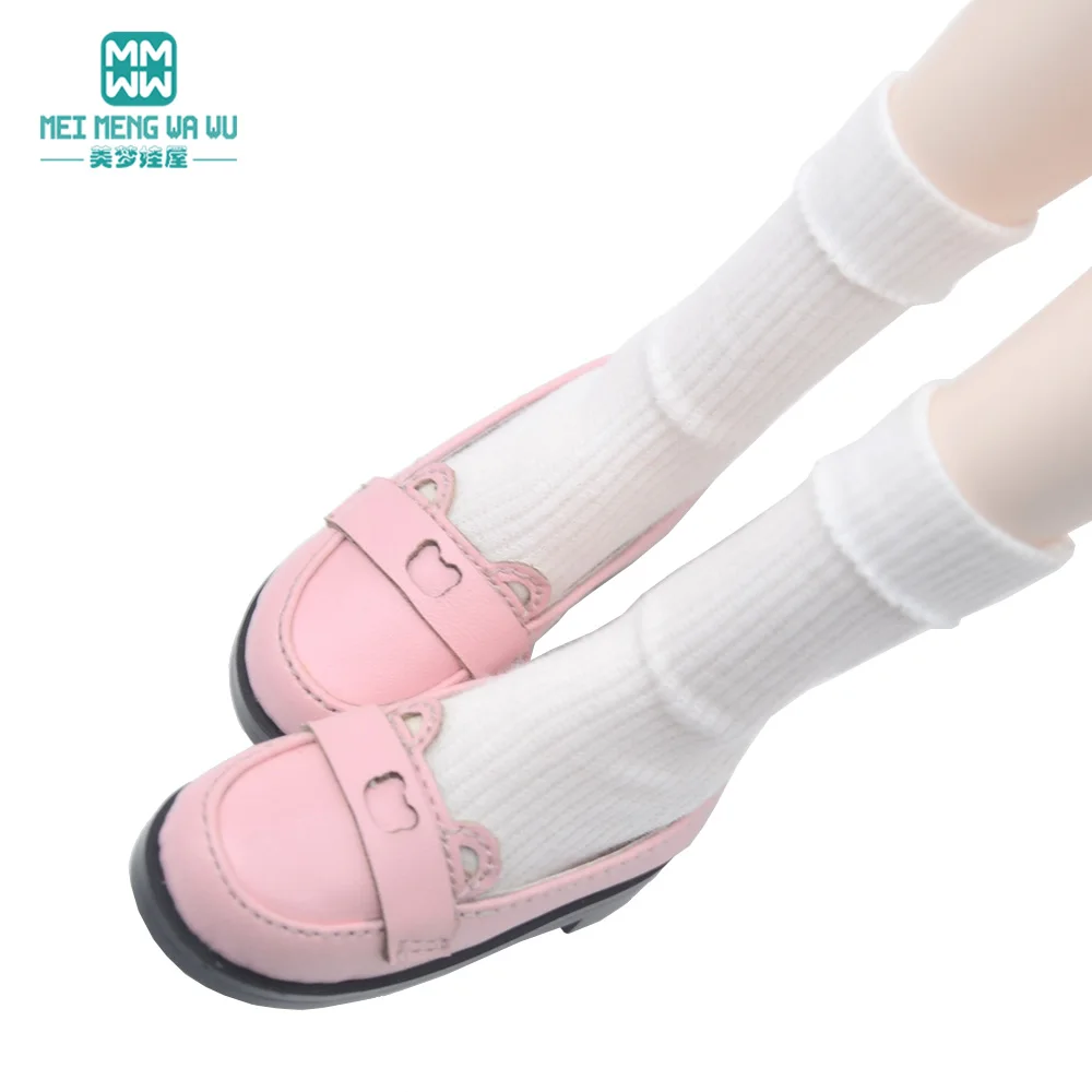 

Подходит для 1/4 1/3 SD BJD, аксессуары для кукол, игрушки, шарнирная кукла, модные кожаные туфли с кошачьими ушками