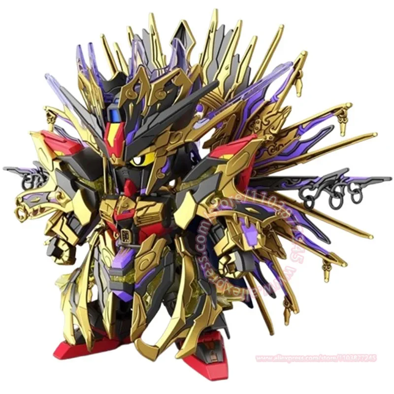 BANDAI SDW HEROES QIONGQI STRIKE FREEDOM GUNDAM BB Warrior Cartoon Model Children's Toys Q Version Hand-made Action Figures