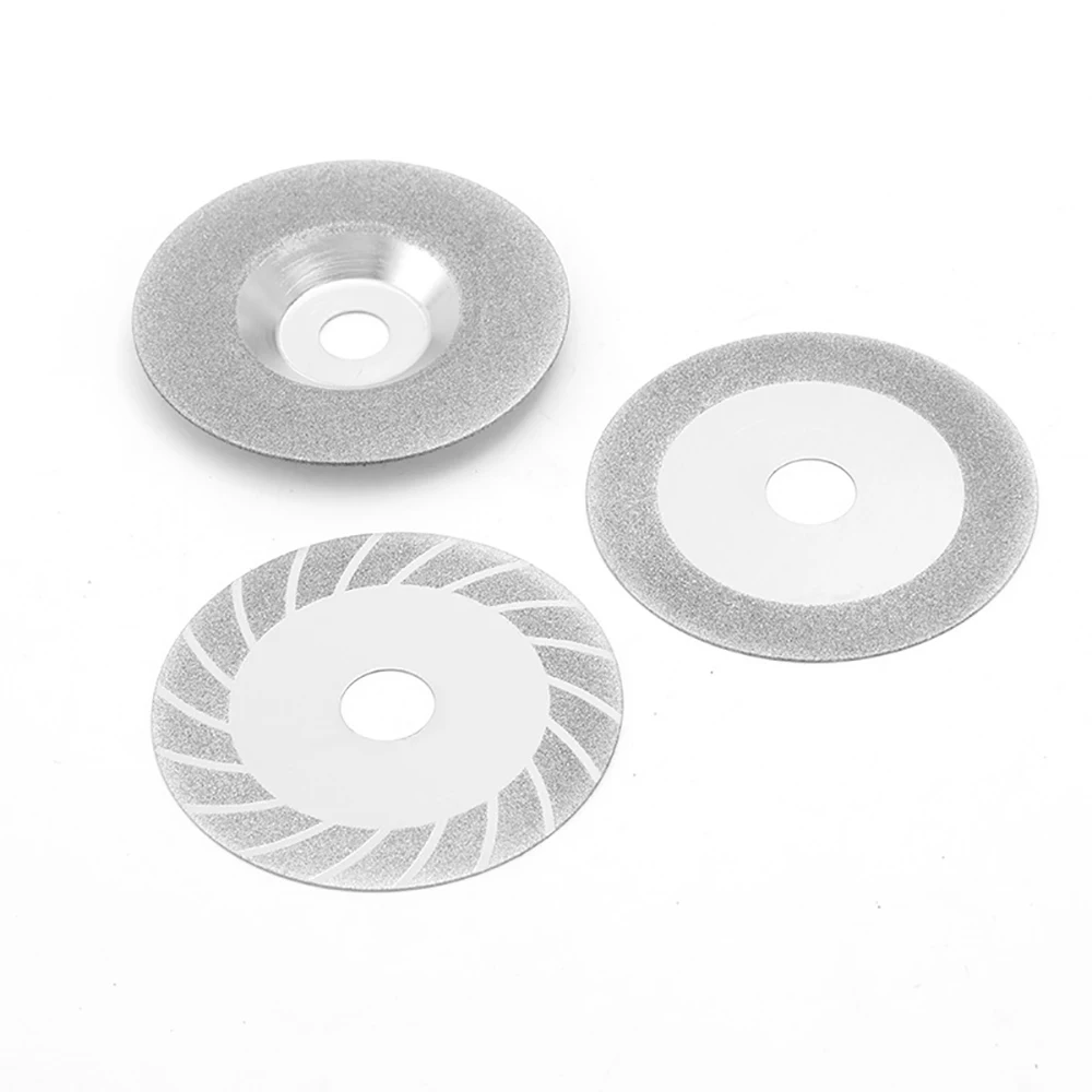 

4 Inch Diamond Cutting Grinding Disc 100mm Saw Blades Coated Diamond Wheel For Glass Jade Stone Ceramics Cutting 120 Grit