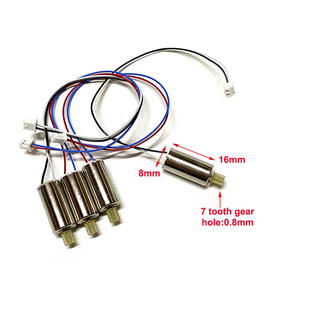 4 szt. Silnik CW część silnik CCW do drona RC E88 E88pro LS-E525 S89 PRO FPV akcesoria wymienne do quadcoptera