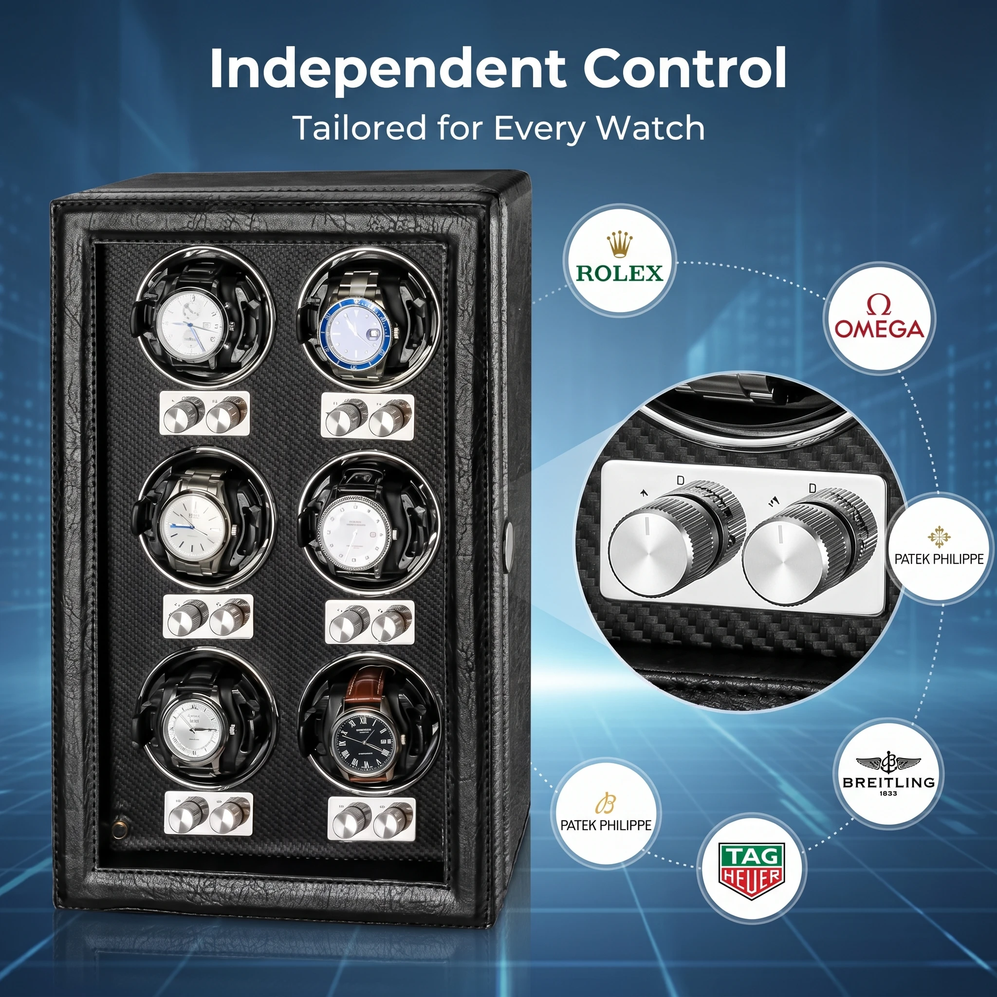 جهاز لورفو الأوتوماتيكي للف ال - مراجعة Automatic Watch Winder وسعره