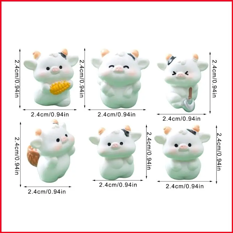 K92A Creative Cow Figurine décor