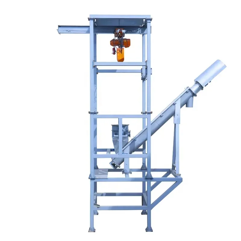 【2026】High Quality Ton Bag Unloading Station Automatic Bulk Bag Dischargers