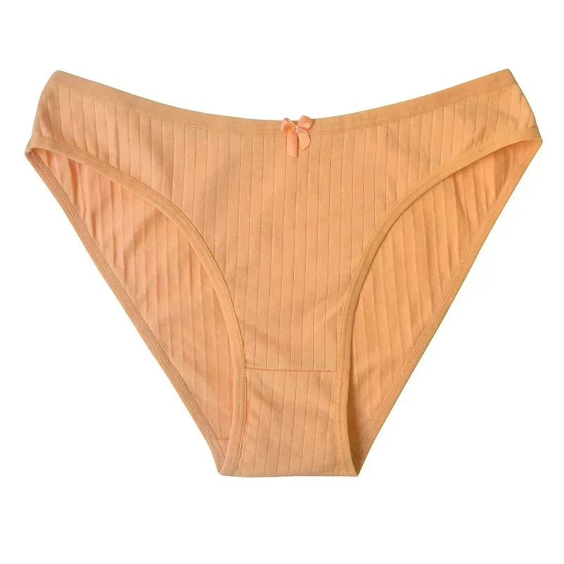 6pcs Women Panties Sexy Underwear Student CuteMid-Waisted Briefs Female Ventilation Soft Cotton Large Size Women\'s Underpants