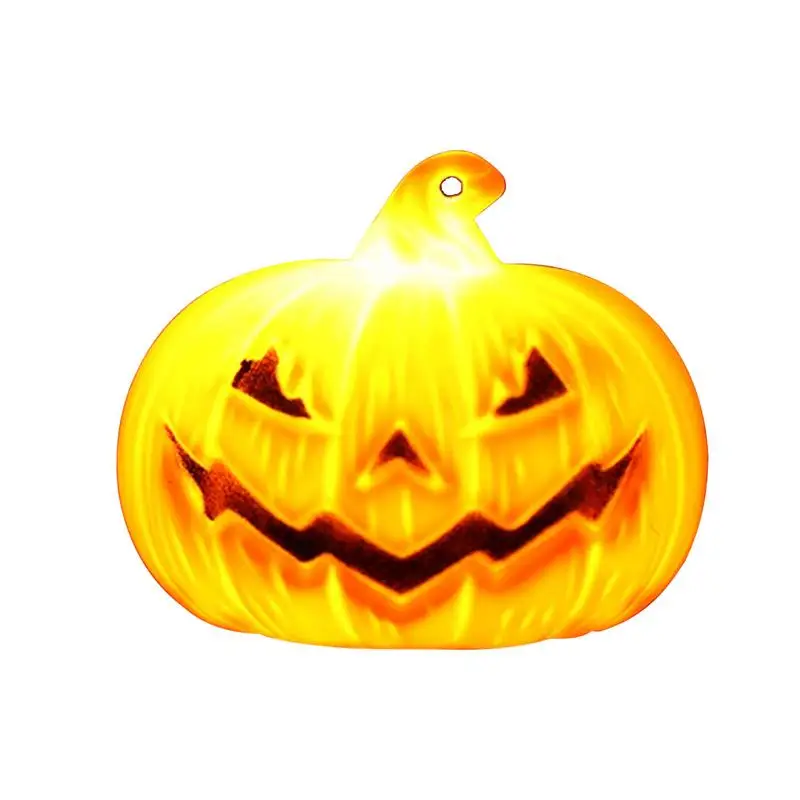 Halloween Pumpkin Lights Halloween Pumpkin Lantern Orange Jack-O-Lantern Light LED Light Up Halloween Pumpkin Light Up Small