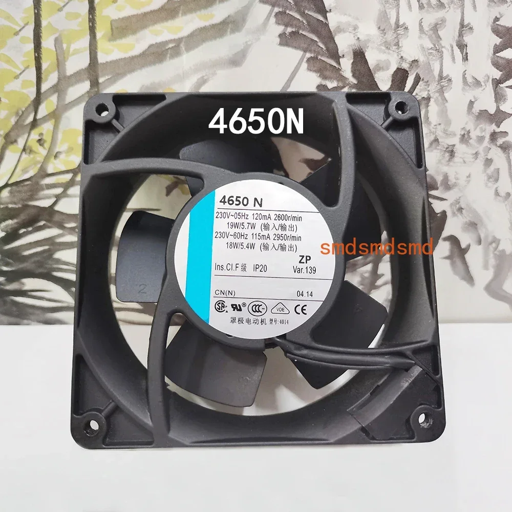 Low-Energy Cabinet Cooling Fan 120*120*38mm 4650N 230VAC 19/18W 120mA Silent Axial flow