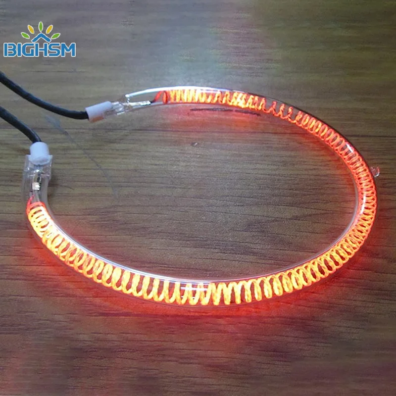 1 قطعة 1200 واط 1200-1400 واط 1500 واط فرن الخبز عنصر التدفئة لمبة استبدال عنصر التدفئة لمبة ل فرن الهالوجين طباخ 15/18/20 سنتيمتر